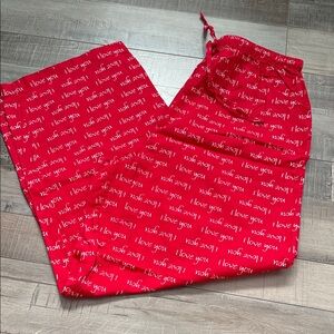 No Boundaries Red Lounge Pants